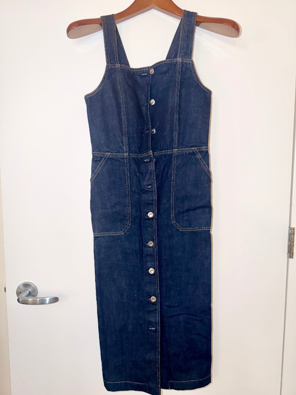 Nudie Jeans Meta Button Down Denim Dress